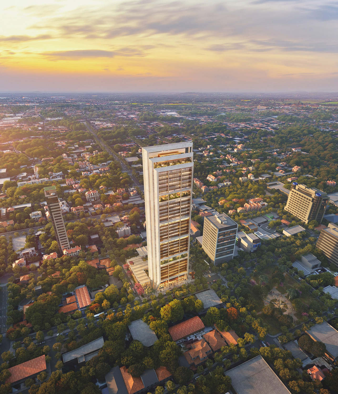 Foster + Partners создаст самый высокий небоскрёб Парагвая
