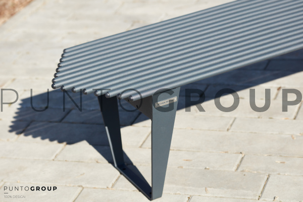 Скамейка шезлонг с фигурным краем Инфинити/Infinity